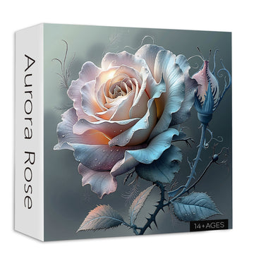 Aurora Rose Jigsaw Puzzle 1000 Pieces